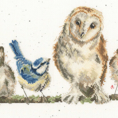 Bothy Threads Variety Of Life Cross Stitch Kit - 38 x 18cm