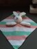 Bunny Lovey Baby Blanket Knitting Pattern