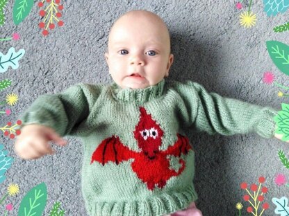 Pterodactyl Dinosaur Baby Jumper