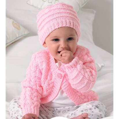 UKHKA 112 Cardigans, Hat and Blanket - UKHKA112pdf - Downloadable PDF