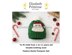 Festive Santa Pompom Hat DK Knitting Pattern for Children – P147 – Elizabeth Primrose Pattern