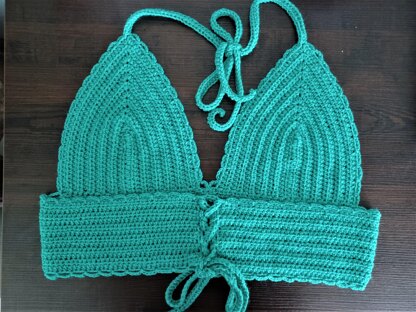 Jade Day Crochet Halter Top