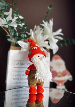 Santa Claus Crochet Pattern PDF