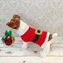 Dog Santa Sweater Crochet Pattern -483