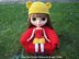 Bear Hat and Dress For Blythe Doll - Crochet Pattern