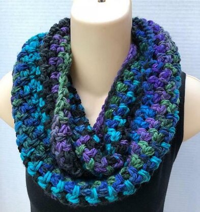 Peacock Infinity Scarf