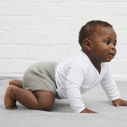 Orion Bloomers - Shorts Knitting Pattern For Babies in Debbie Bliss Luna