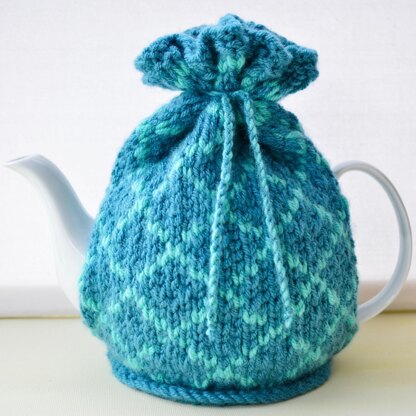 Diamond Patterned 4 Cup Teapot Cosy