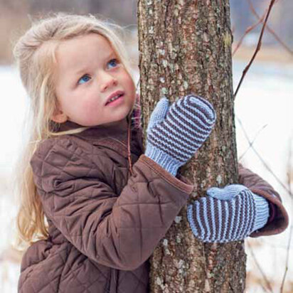 "Lindgren Mittens" - Mittens Knitting Pattern For Girls in MillaMia Naturally Soft Merino