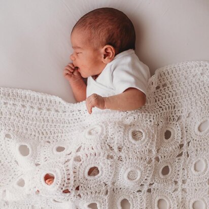 Crop Circles Baby Blanket