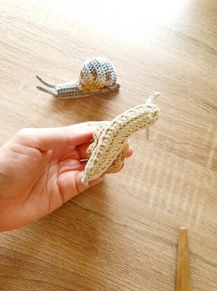 Edward the snail - critter stitch crochet pattern / amigurumi