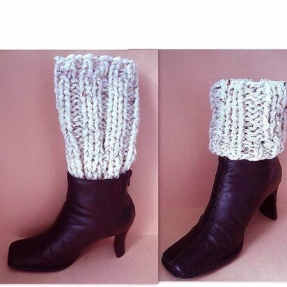 659 KNITTING pattern, boot cuffs, make them any size