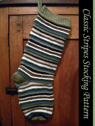 Classic Stripes Stocking