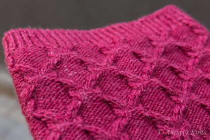 Berry Twist Cowl