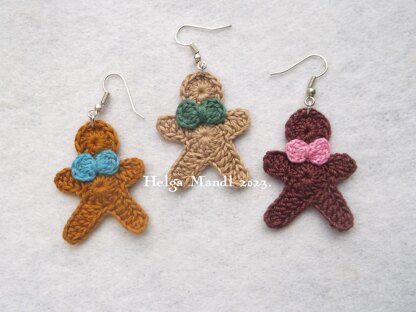 Gingerbread earrings