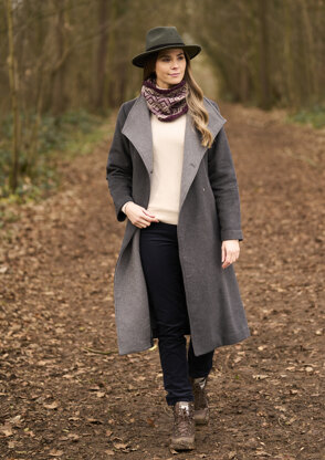 Racka Snood in Rowan Moordale - Downloadable PDF