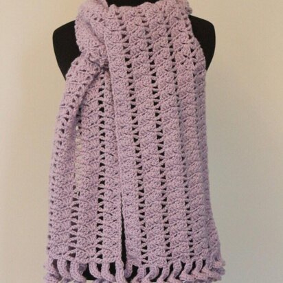 Spiral Edge Crochet Scarf Pattern