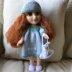 Party girl doll outfit