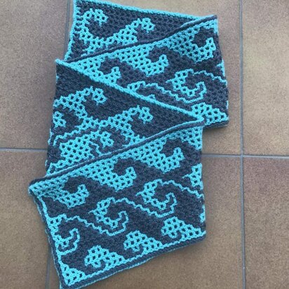 Waves Scarf