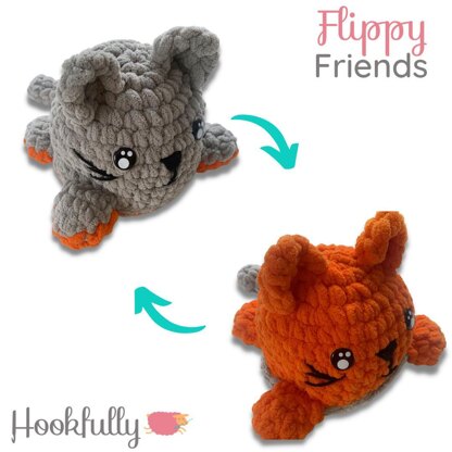 Reversible Cat - Flippy Friends