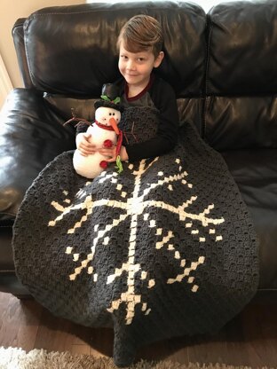 Snowflake Afghan