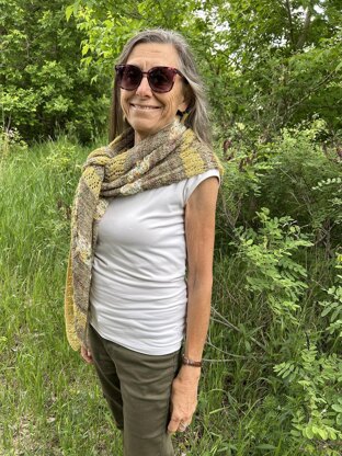 Strandlines Shawl
