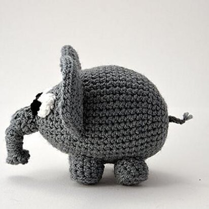 Elephant Crochet Pattern, Elephant Amigurumi