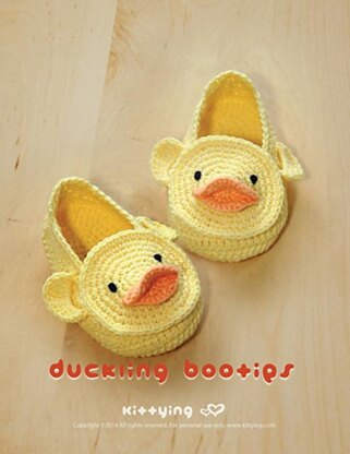 crochet animal baby booties