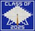 Graduation Cap mosaic square