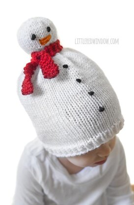 Winter Snowman Hat