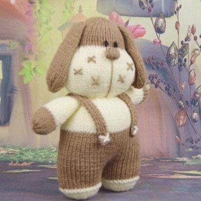 Bruce the Dog - knitting pattern