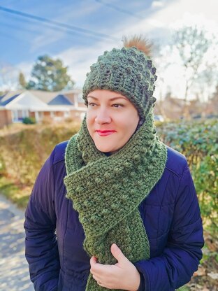 Sherwood Hat and Scarf Set