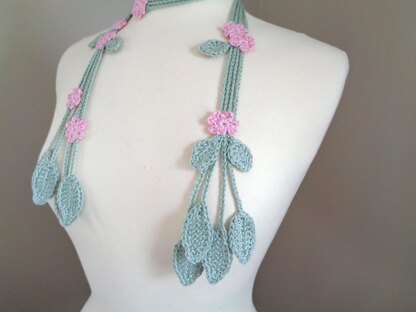 Sweet Pea Lariat Scarf