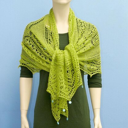 DIY LACE DEFINITION SCARF1403-026