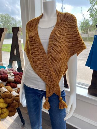 Knit Below Shawl