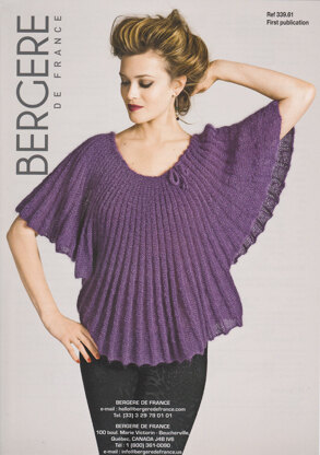 Trapeze Sweater in Bergere de France Pure Douceur - 33961