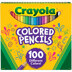 Crayola Colored Pencils - 100/Pkg