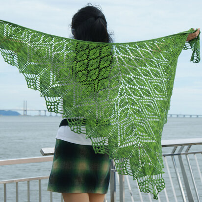 Lily Go Gathering Leaves Shawl PDF