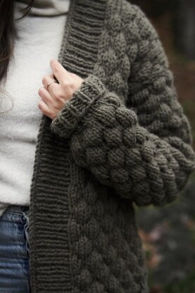 Quilted Sweater Coat