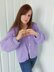 Crochet Sweet Lilac Cardigan Pattern