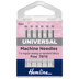 Hemline Sewing Machine Needles - Universal - Fine 70/10 - 5 Pieces