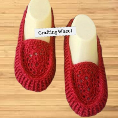 Crochet women shoes