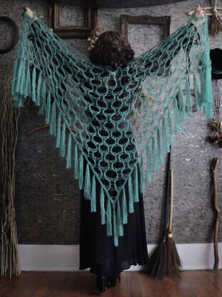 Widow's Web Shawl