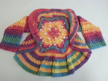 Mandala cardigan shop crochet pattern