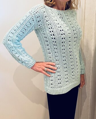 Lovely CroJennifer Sweater