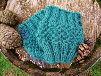 Forest boot cuffs