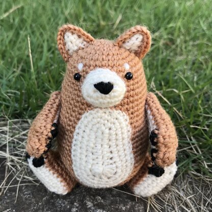 PALMy Shiba amigurumi | 柴犬 あみぐるみ