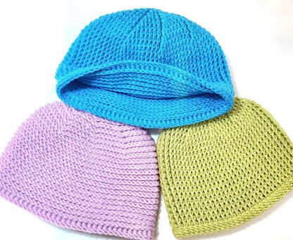 Reversible Ribbed Beanie