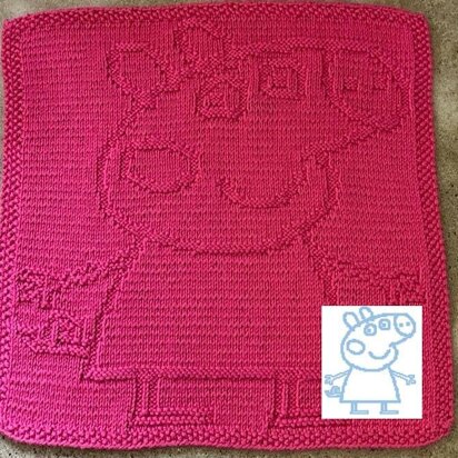 Nr. 165 Peppa Pig 89 stitches