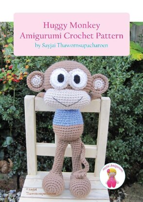 Huge Monkey Amigurumi PDF Crochet Pattern